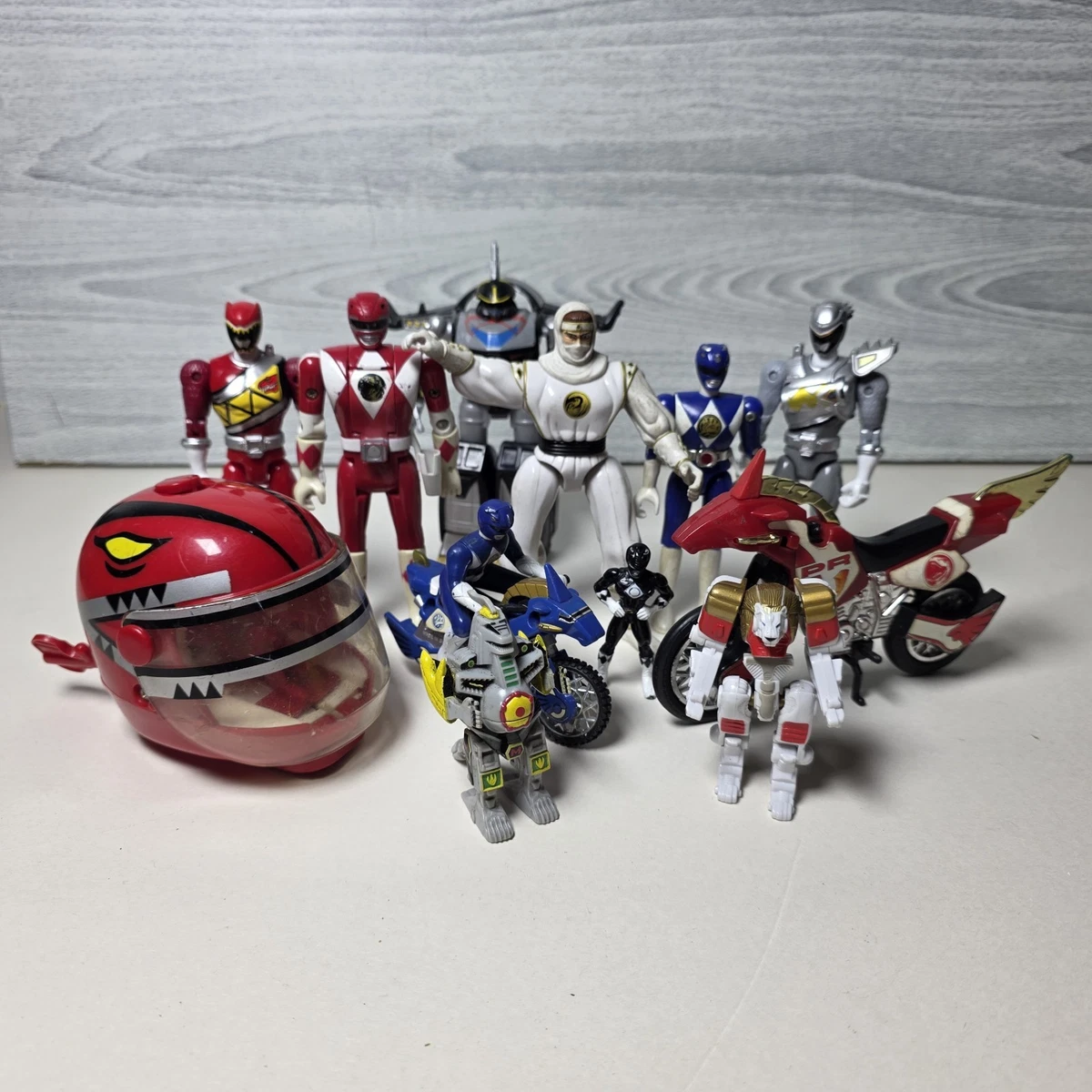 lotto Power Rangers originali Bandai + bootleg vintage 1993