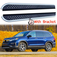 Alu Running Board Fits For Honda Pilot 2016-2021 2022 Side Step Pedal Nerf Bars Alu Running Board Fits For Honda Pilot 2016-2021 2022 Side Step Pedal Nerf Bars