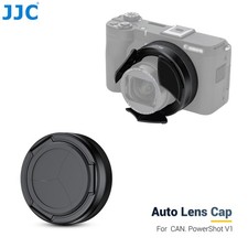 JJC Camera Auto Open and Close Lens Cap Cover Protector for Canon PowerShot V1