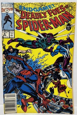 Deadly Foes of Spider-Man #4 Marvel comics NM minus [k/