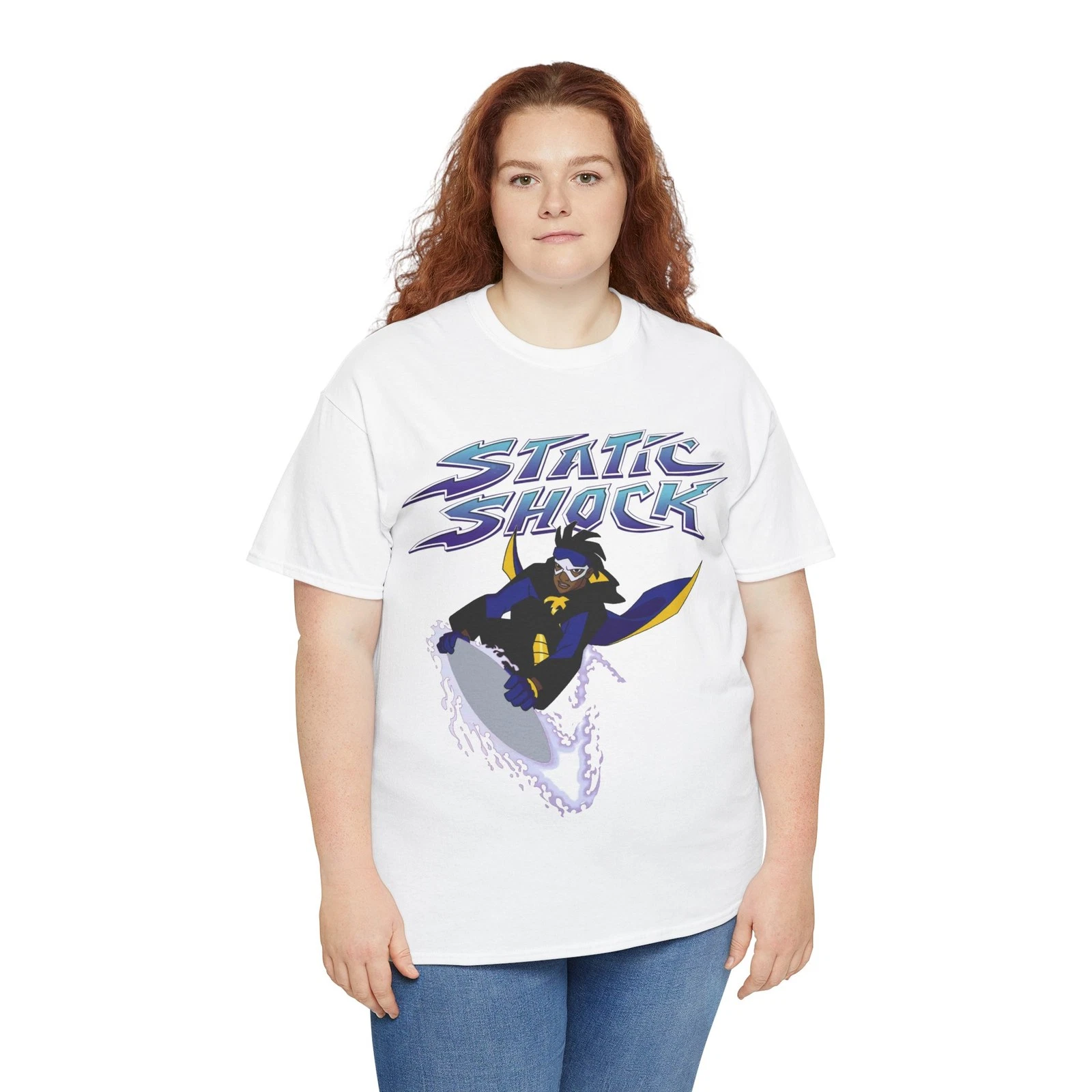 Static Shock T-Shirt - Milestone Comics - WB - DC Comics - Virgil Hawskin