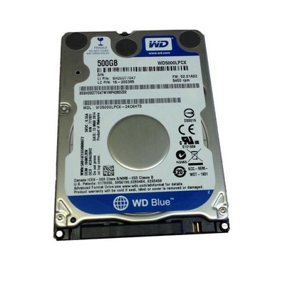 500GB Western Digital WD5000LPCX HDD Notebook Festplatte 8MB Cache 2,5'' 500 GB