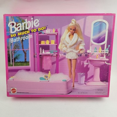 Barbie So Much To Do Bathroom Set 1995 Mattel Company / Sealed NIB Vintage