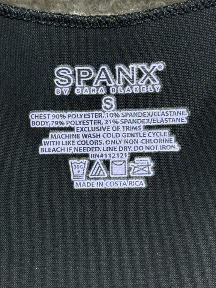 Spanx Майка женщин маленький черный скрыть и гладкий Shapewear сжатия A52996 - Изображение 3 из 4