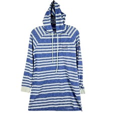 Vineyard Vines Hoodie Womens Extra Small Striped Whale Pullover XS