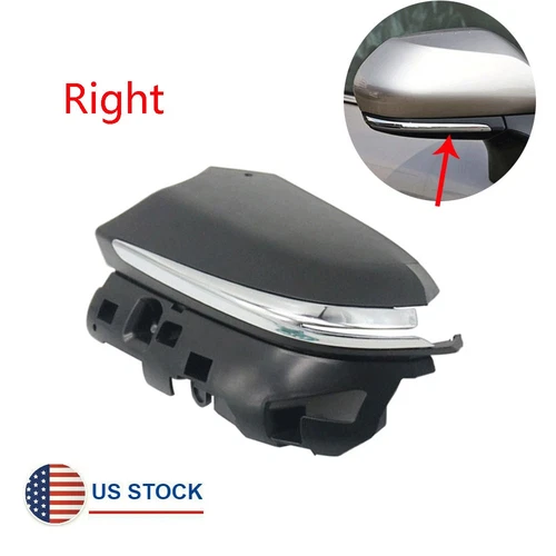 Right Side Mirror Lower Cover w/Trim For Toyota Avalon 2019-2022 Camry 2018-2023