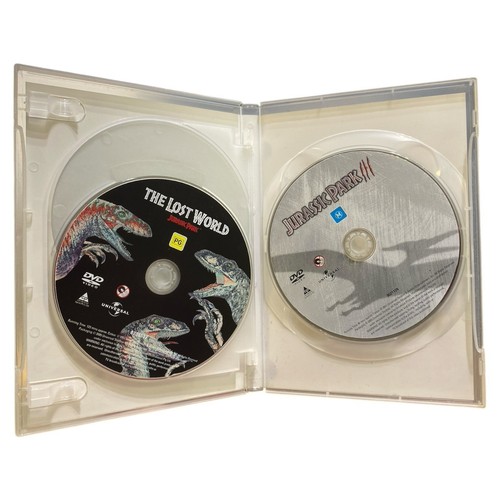 Jurassic Park Trilogy DVD Set 3 Movie Collection R4 Action Sci-Fi Sam Neill - Picture 5 of 7