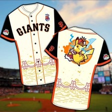SF Giants Pok mon Worlds 2026 Jersey Small Authentic Unopened
