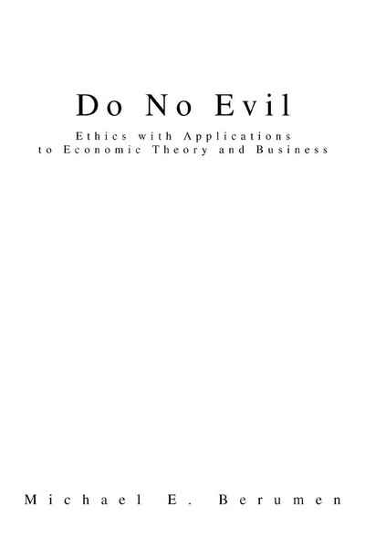 Michael E. Berumen | Do No Evil | Taschenbuch | Englisch (2003) | iUniverse-image