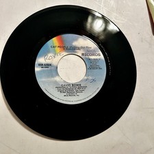 David Bowie Cat People 45 RARE MCA Rainbow Label Variant Allen Zentz Mastered