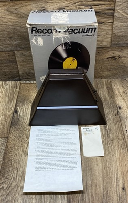 #ad Vintage RONCO Record Vacuum LP Vinyl Cleaner 1976 Rare As Seen on TV $35.00