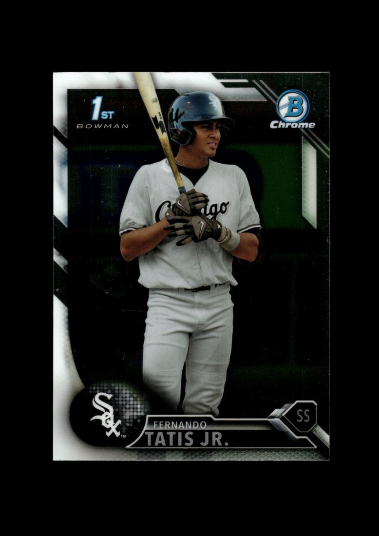2016 Bowman Chrome: #BCP17 Fernando Tatis Jr 1st RC NM-MT OR BETTER