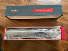 SWIFT MARK II ZOOMSCOPE 15X-60X 60MM NO. 841 CAMERA LENS-SPOTTER SCOPE
