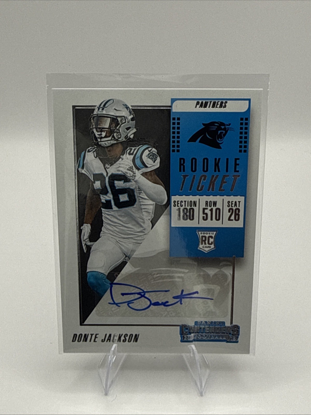 2018 Panini Contenders - Rookie Ticket Autograph Donte Jackson #161 (AU, RC)
