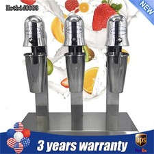 Commercial Electric Milk Shake Machine Blenders Tea Drink Mix Milkshake Mixer US