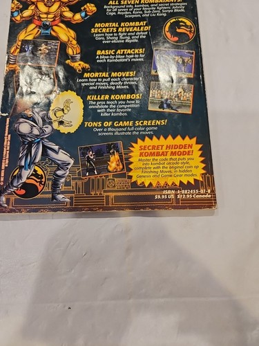 GamePro's Official Mortal Kombat Strategy Guide (No Poster) - Picture 10 of 10