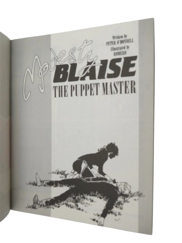 MODESTY BLAISE by Peter O'Donnell; Romero (Ill. ) 1987 First Edition - Imagen 3 de 5