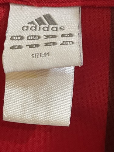 adidas AC Milan 2002-2003 Home Jersey Medium Red Black Italy Champions League - Picture 7 of 9