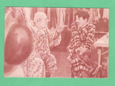 1920's Amatller Charlie Chaplin Spanish Picture Puzzle Card # 12