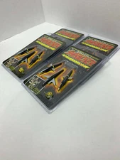 4 Packs  100 GRAIN 2 BLADE  SWHACKER BROADHEADS ,   EXPANDABLE  1 3/4 cut .