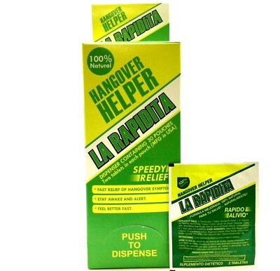 La Rapidita Hangover Helper Speedy Relief 30 Pouches