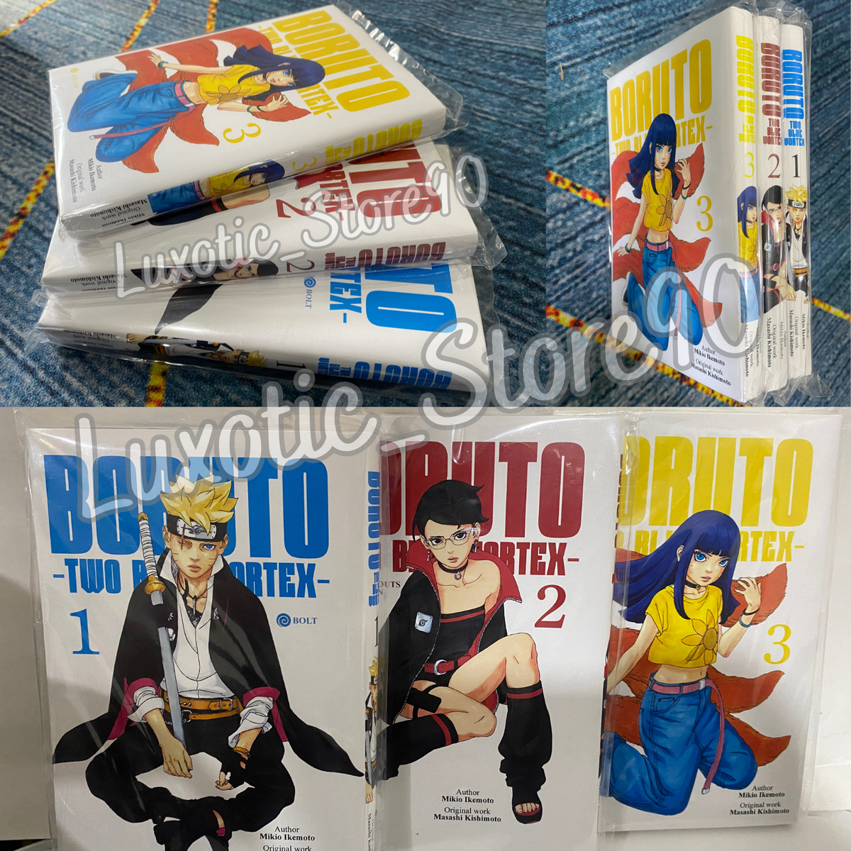 Boruto: Two Blue Vortex Manga New Volume 1-4 English Version Comic