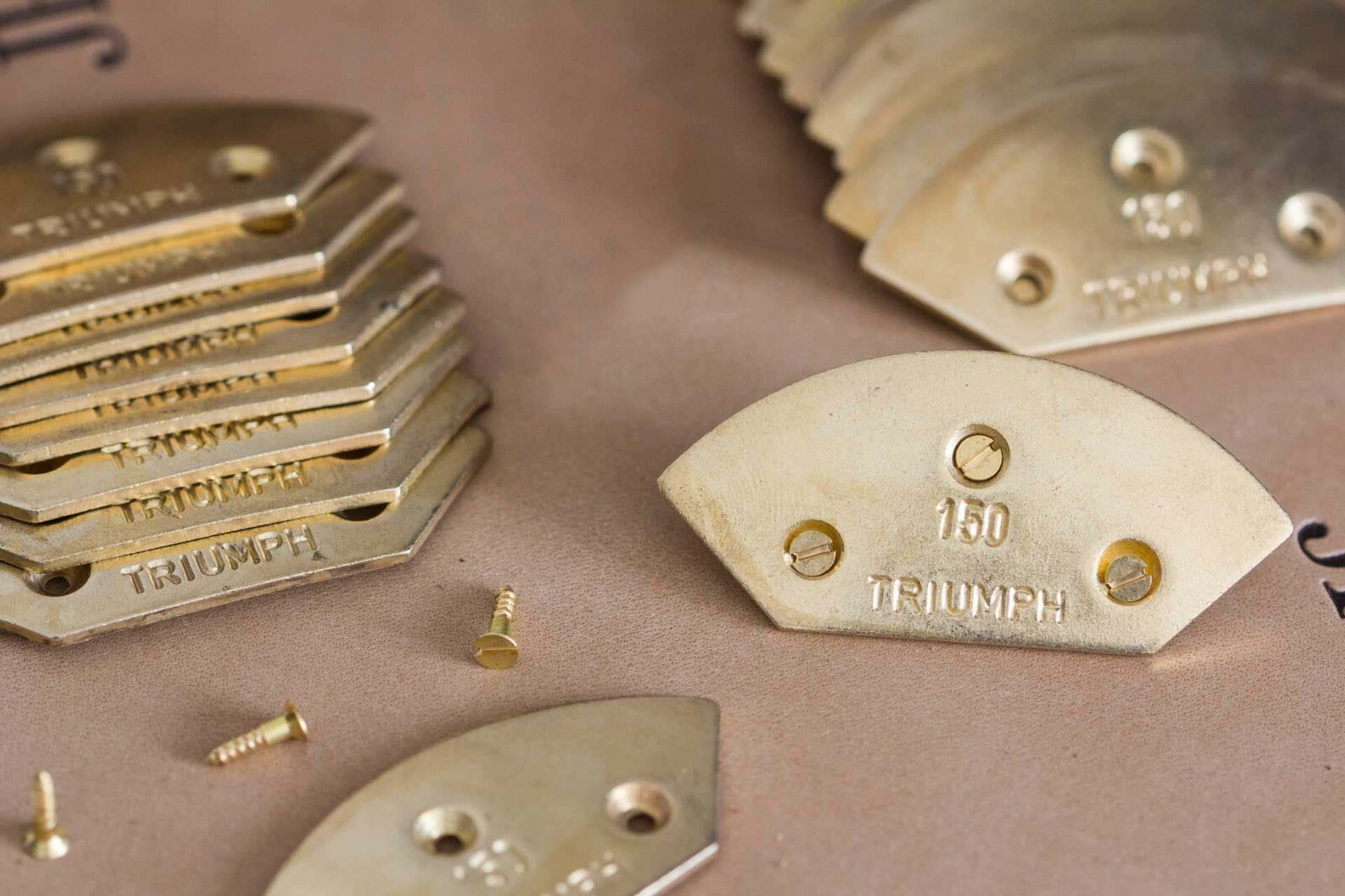 Triumph Flush Metal Toe Taps Made in Germany for leather soled shoes