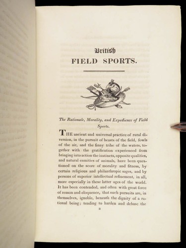 1818 HUNTING 1ed Field Sports Fishing Horse & DOG Fowling Racing FINE BINDING - Picture 11 of 24