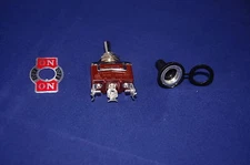 2PCS 3PIN ON-OFF-ON Toggle Switch 15A 250V Screw Termianls maintain water proof