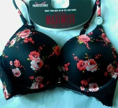 MAXIMISE YOUR ASSETS TRIPLE THICK-BOOB JOB UP 2 CUP SUPER BOOST BOMBSHELL BRA MAXIMISE YOUR ASSETS TRIPLE THICK-BOOB JOB UP 2 CUP SUPER BOOST BOMBSHELL BRA