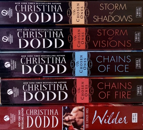 complete (5 pb) CHOSEN ONES series Christina DODD paranormal