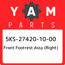 5KS-27420-10-00 Yamaha Front footrest assy (right) 5KS274201000, New Genuine OEM