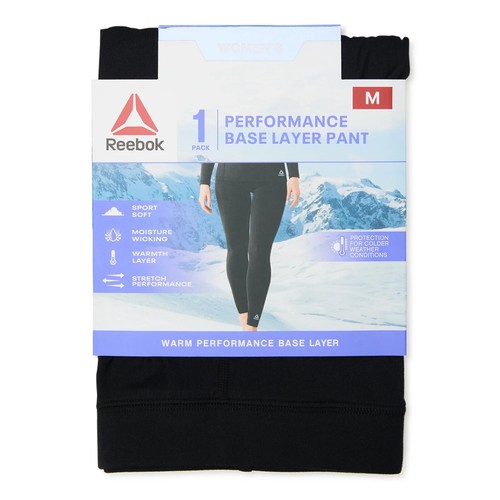 Reebok Women's Warm Performance Base Layer Pants Brand NEW - Picture 4 of 15