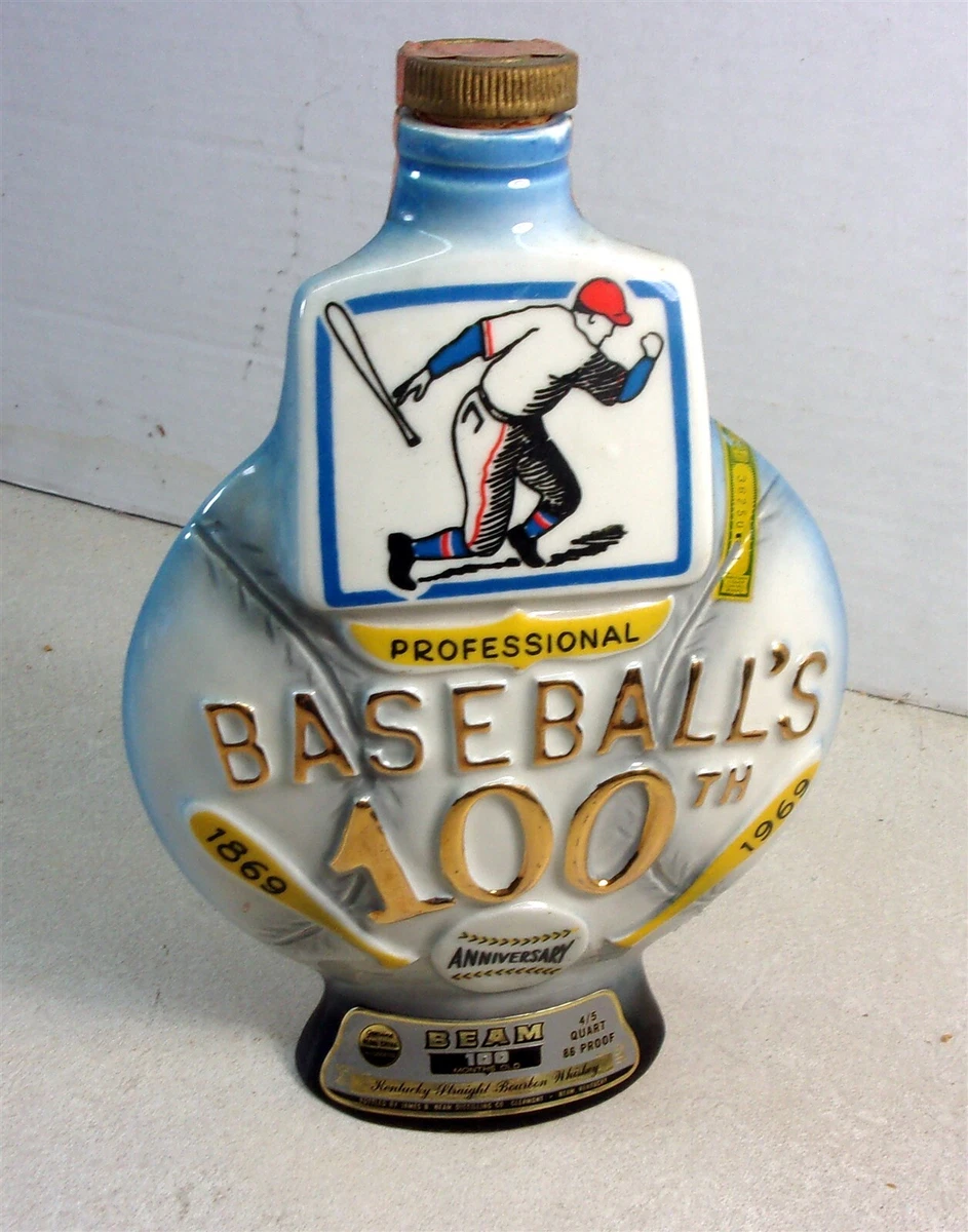 jim beam baseball decanter products for sale | eBay