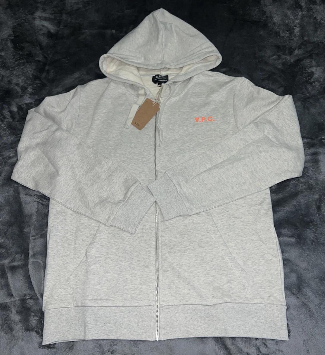 Apc store zip hoodie