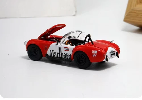 FW 1/64 Ford Shelby Daytona Coupe Marlboro Diecast Car Model Toy Gift - Picture 6 of 6