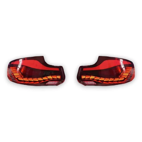 Red Lens LED Tail Lights for BMW 2 Series F22 F23 F87 2014-2019 & M2 2014-2021 - Picture 7 of 9