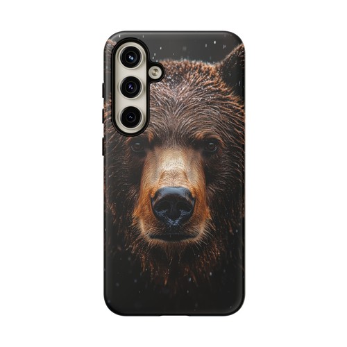 Brown Grizzly Bear Rain - Phone Ink Cover Case for iPhone, Galaxy, Pixel - 第 214/281 張圖片