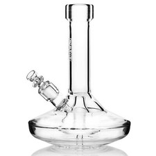UFO 8" Inch Grav® Small Wide Base Water Pipe Bong Glass Hookah High Quality*USA*