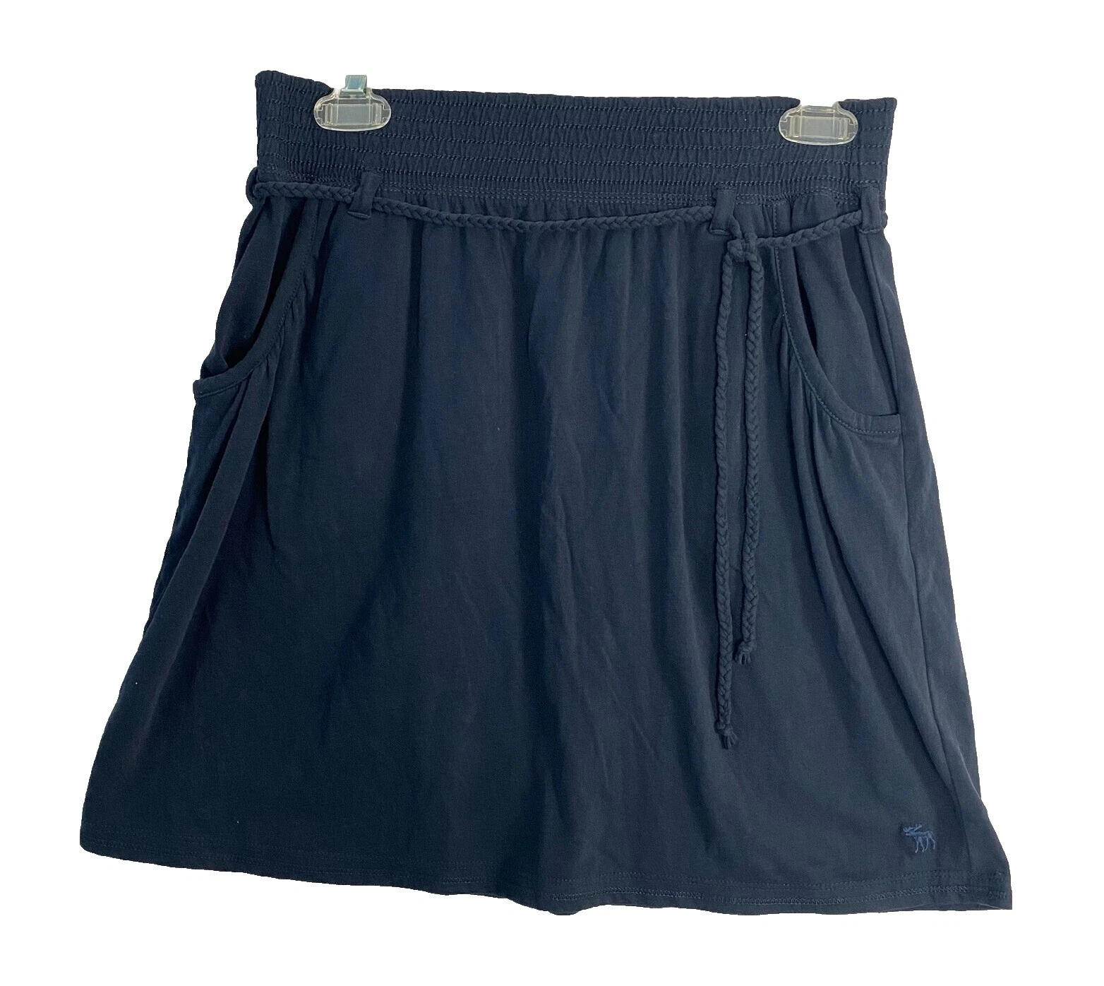 Повседневные однотонные юбки для женщин Abercrombie & Fitch