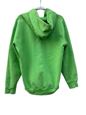 Sp5der Worldwide Web Hoodie Slime AUTHENTIC Green Sweatshirt Size