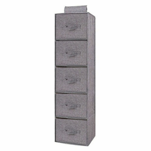 Wardrobe Hanging Storage Boxes DIY Clothes Shoes Hanger Organizer Shelf Rack AU - Picture 23 of 23
