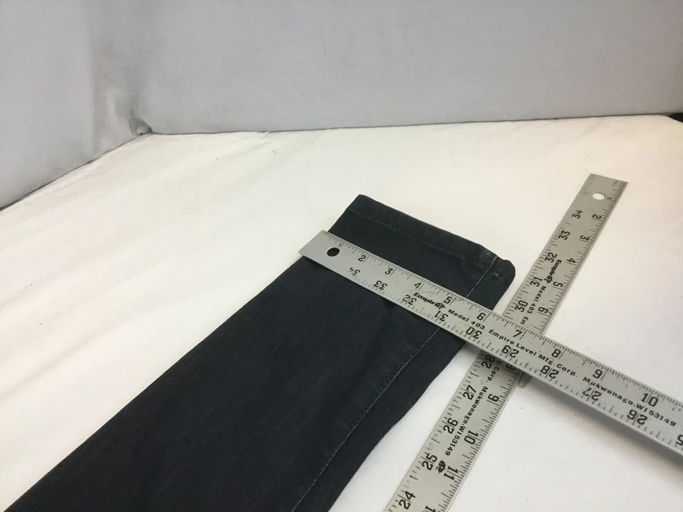 Pantalones de mezclilla Joe’s talla 28 azul algodón elástico ajustados cremallera al tobillo usados una vez YGI R1-838 Foto 4 de 4