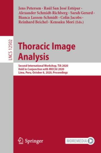 Thumbnail - Thoracic Image Analysis Second International Workshop, Tia 2020, Held