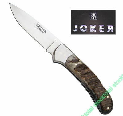 NAVAJA LAGUIOLE JOKER BECASSE HOJA 9,5 CM SANDVIK VIROLA INOX PUÑO STAMINA NR10