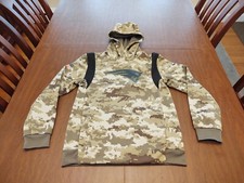 NFL New England Patriots Football Camo USA Youth Large Hoodie Sweatshirt Nike