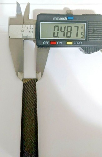 8" INCH FLAT SECOND CUT FILE VINTAGE KEARNEY & FOOT [K&F] (QTY: 1) USA NOS - Picture 4 of 7