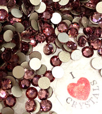 ANTIQUE PINK IHC Austrian 5mm 20ss Crystal 2058 Flatback Rhinestones 144 pieces