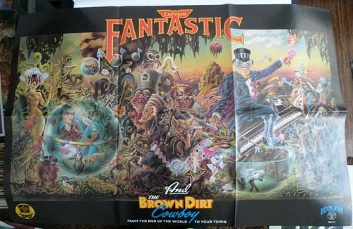 Elton John – LP + 2x Booklet + Poster – Captain Fantastic / DJM 2407 101 von1975 - Imagen 4 de 5
