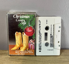 Christmas Country Style - Cassette Tape - Various Artists - 1986 - Holiday